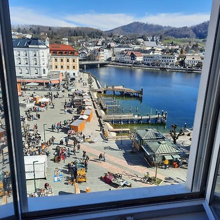 Seeblick Apartment/Zimmer Gmunden Exterior foto